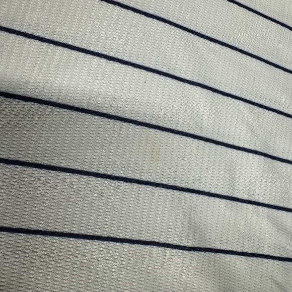 Nike New York Yankees Derek Jeter Pinstripe Home Jersey Men's Size Medium White - Picture 9 of 10